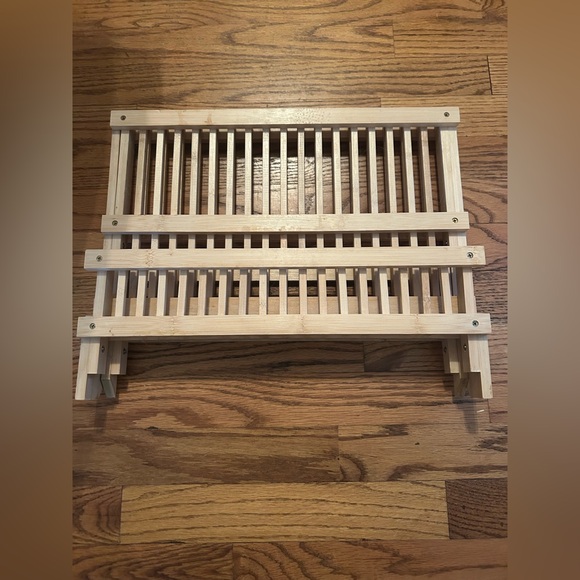 Unknown Other - Light Brown/Tan Wooden Dish Drying Rack